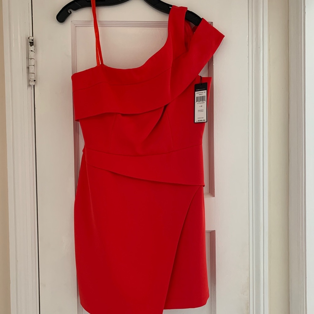 NWT BCBG Bennett Cocktail Dress in Poppy